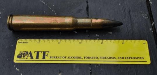 Cartridge and 6-inch ruler – the cartridge is almost as long as the ruler